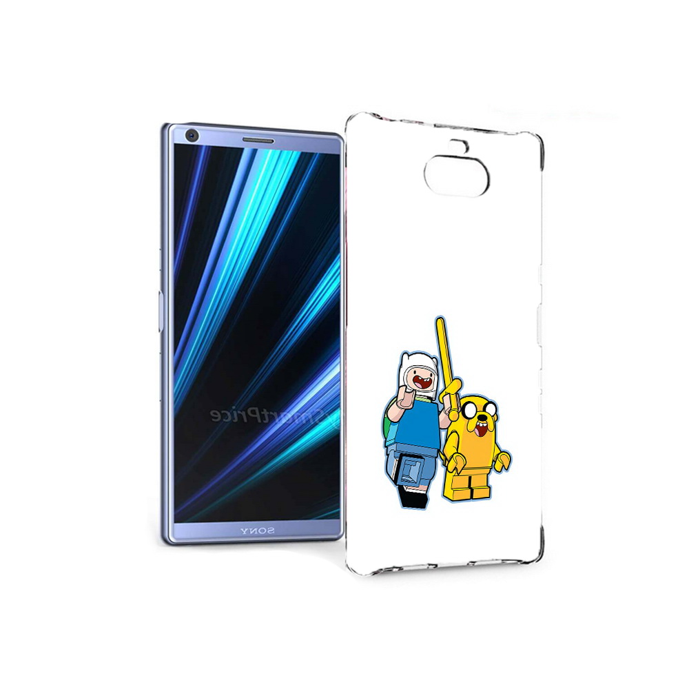 

Чехол MyPads Tocco для Sony Xperia 10 время приключений лего (PT125953.225.274), Прозрачный, Tocco