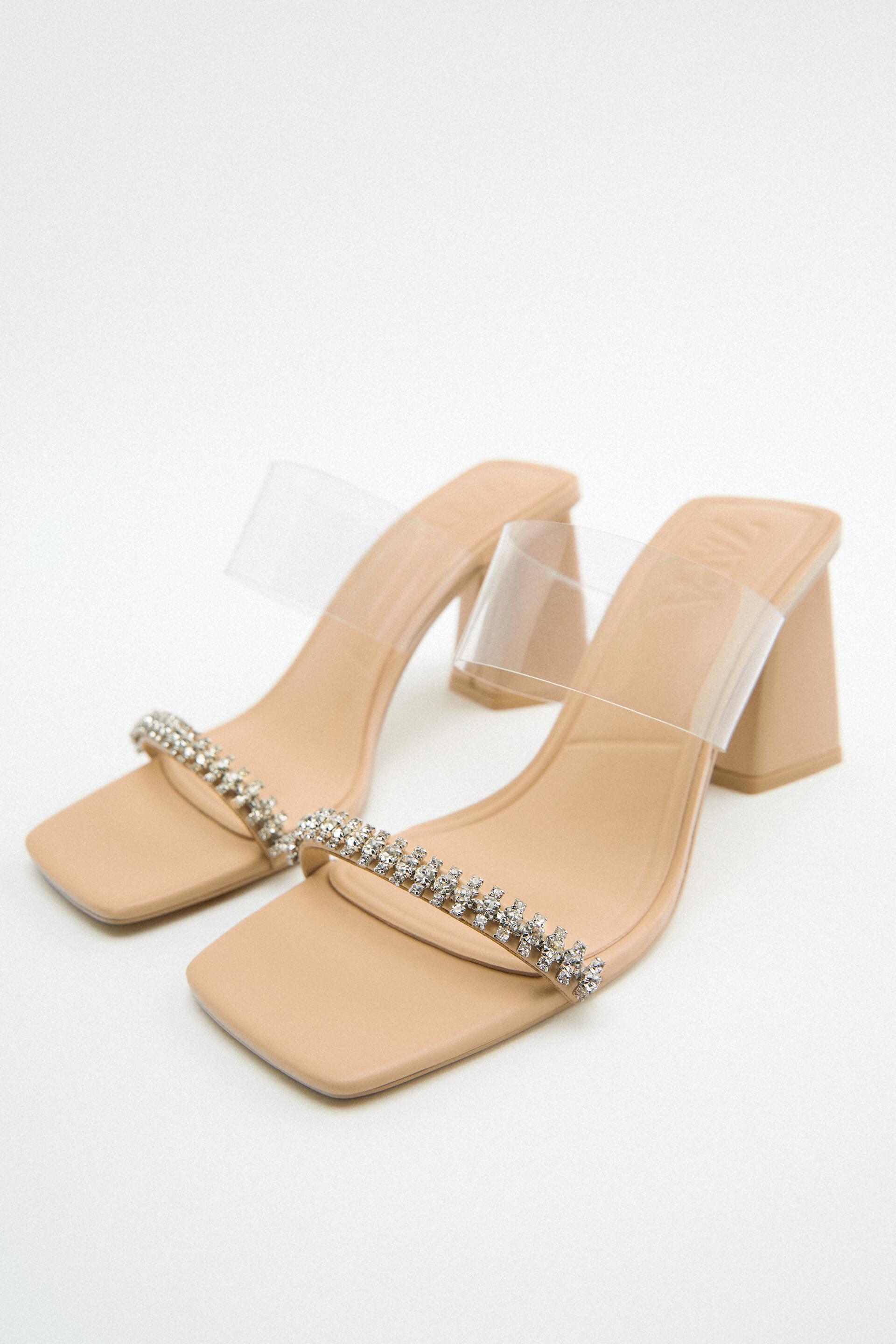 

Шлепанцы женские ZARA 177658 бежевые 42 RU (доставка из-за рубежа), 177658