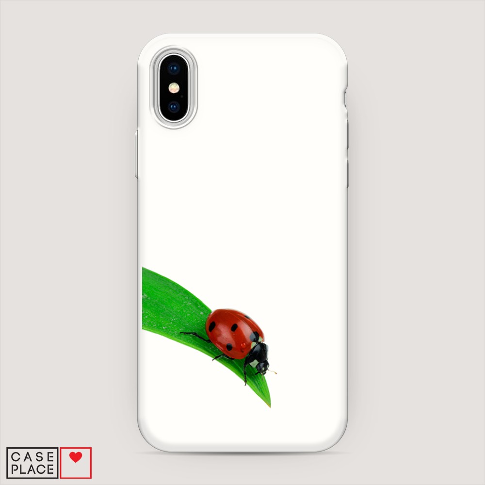 

Матовый силиконовый чехол "На счастье" на Apple iPhone X (10), 11057-1