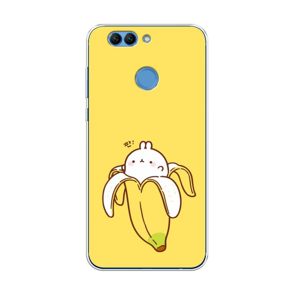 

Чехол Awog на Huawei Nova 2 Plus "Зайчик-бананчик", Разноцветный, 63050-2