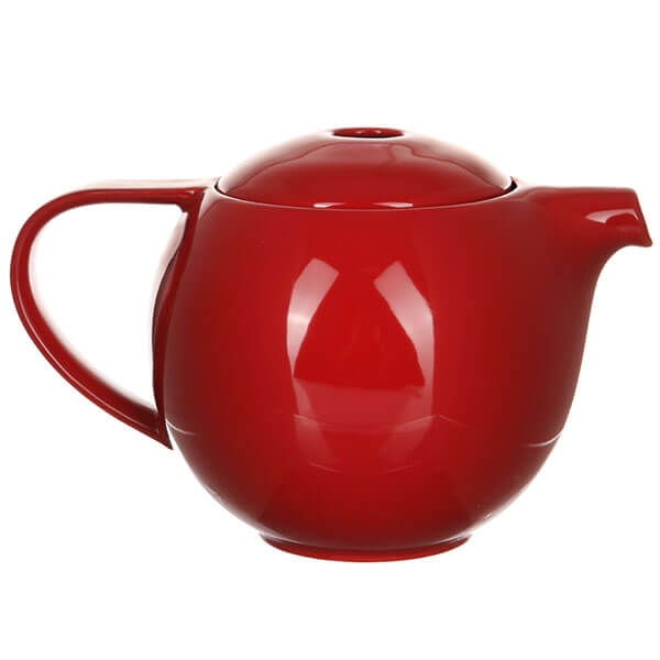 фото Чайник loveramics с ситечком pro tea teapot with infuser 600ml красный