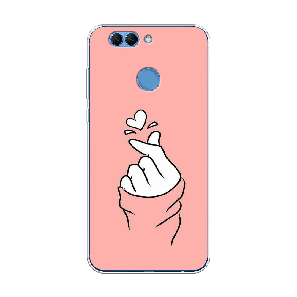

Чехол Awog на Huawei Nova 2 Plus "Любовь-щелк", Разноцветный, 63050-7