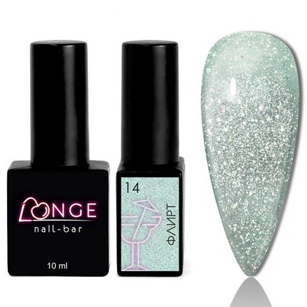 

Гель-лак LONGE nail-bar Флирт №14