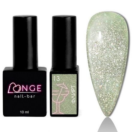 

Гель-лак LONGE nail-bar Флирт №13