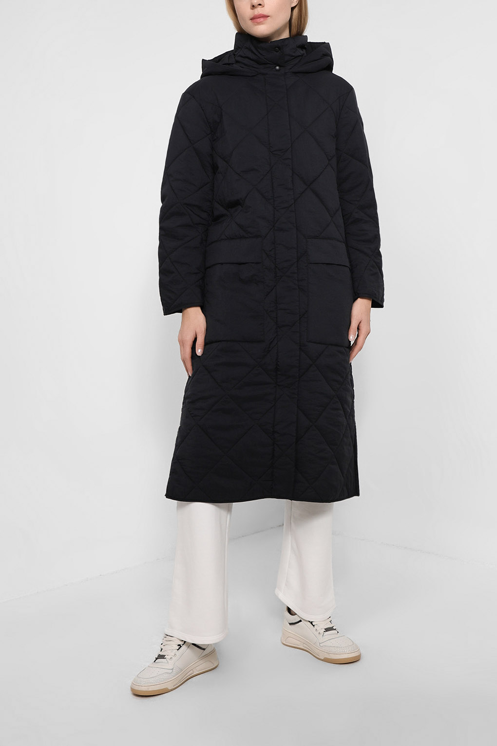 Пальто женское Esprit Casual 072EE1G303 черное M