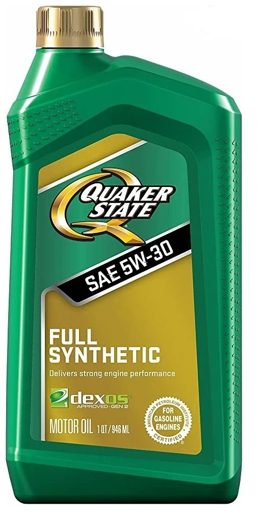 фото Масло моторное quaker state, ultimate durability full synthetic, 5w-30 (946 мл),550046169