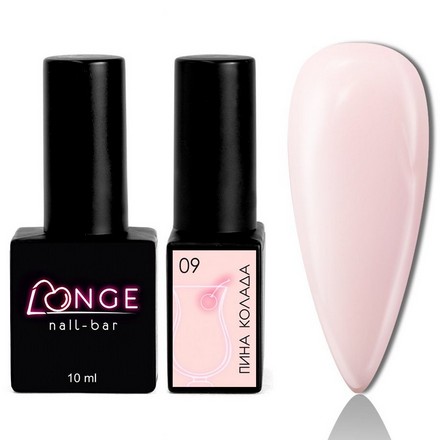 

Гель-лак LONGE nail-bar Пина колада №09