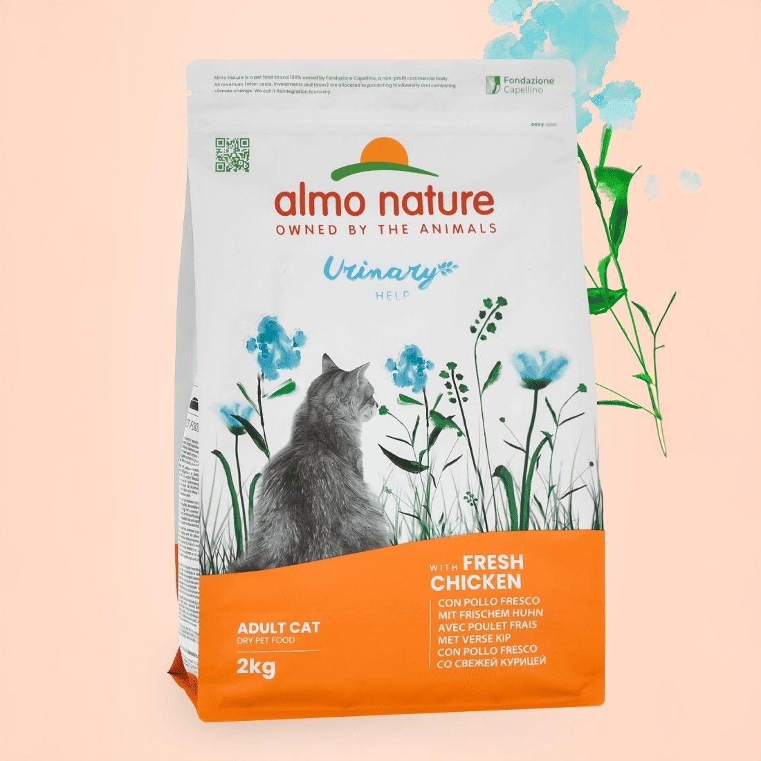 

Сухой корм Almo Nature Urinary Help HolistiС с курицей для взрослых кошек 2 кг