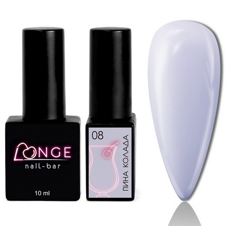 

Гель-лак LONGE nail-bar Пина колада №08