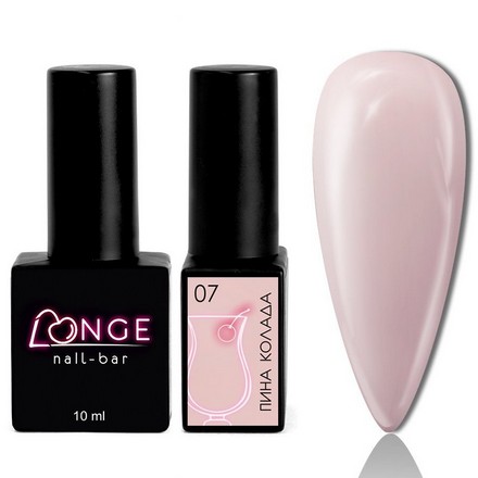 

Гель-лак LONGE nail-bar Пина колада №07