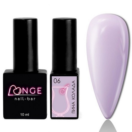 

Гель-лак LONGE nail-bar Пина колада №06