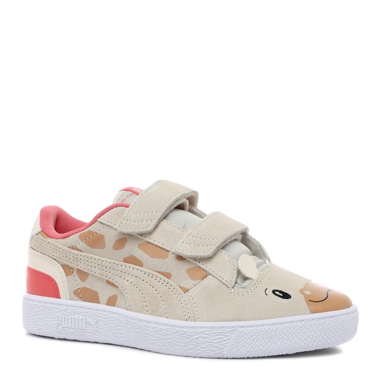 

Кеды PUMA Ralph Sampson Lo Animal V PS для девочек, светло-бежевый 29 EU, 368691_2513604