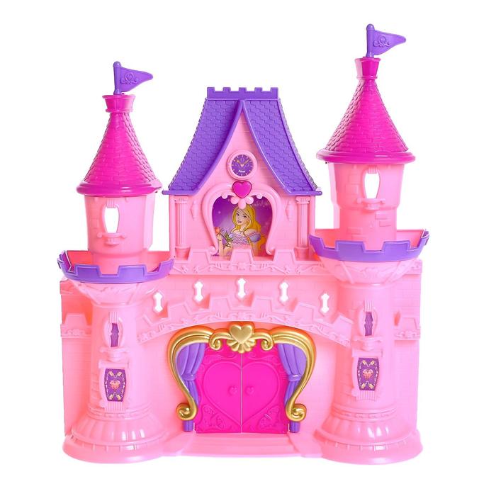 

Замок для кукол «Мечта» свет, звук, с фигурками и аксессуарами