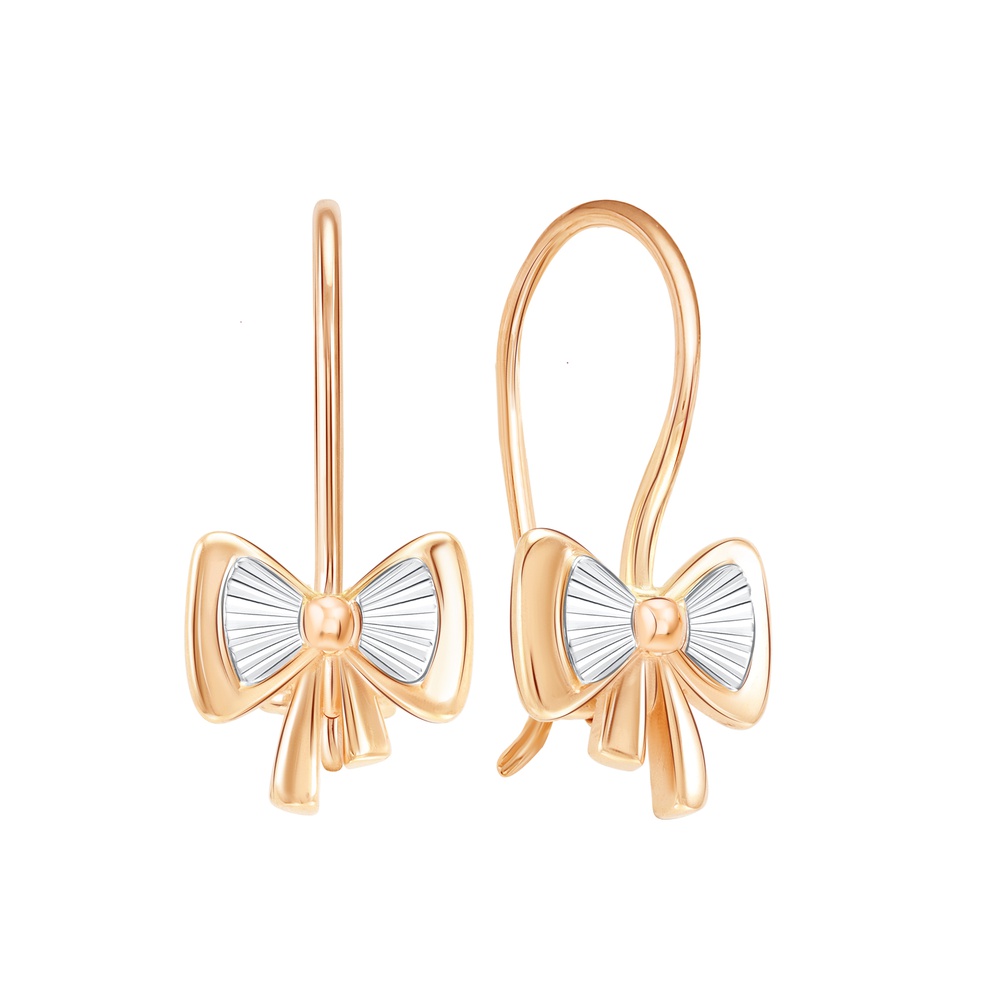 

Серьги из красного золота 585Gold 602001460, 602001460
