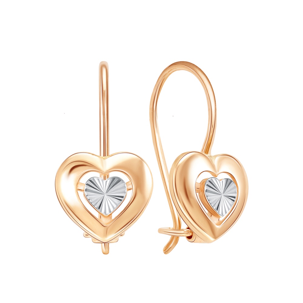 

Серьги из красного золота 585Gold 602001523, 602001523