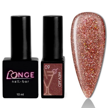 

Гель-лак LONGE nail-bar Оргазм №09