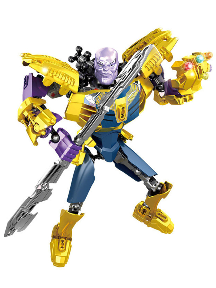 

Конструктор Thanos Танос KSZ328-1, 85 деталей, 23,5 см, 114319SMM
