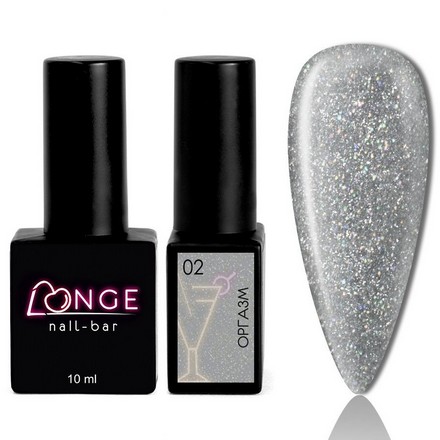 

Гель-лак LONGE nail-bar Оргазм №02