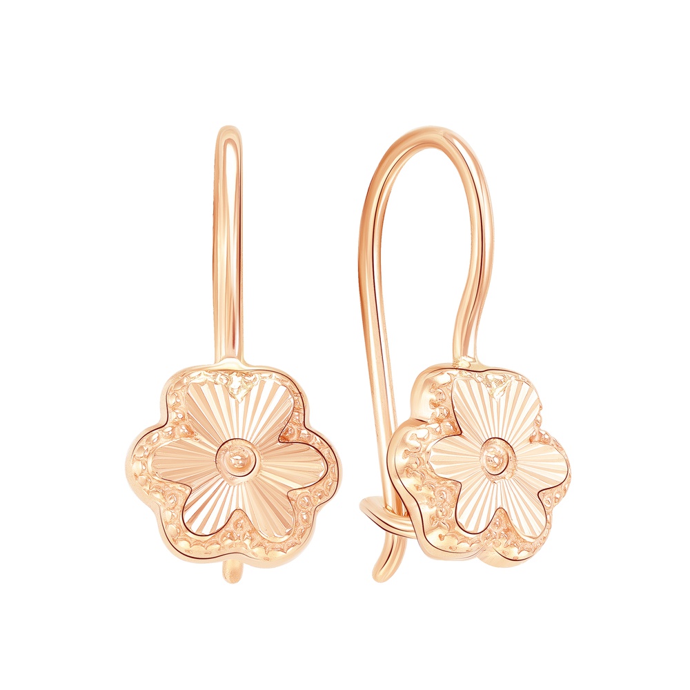 

Серьги из красного золота 585Gold 602001516, 602001516