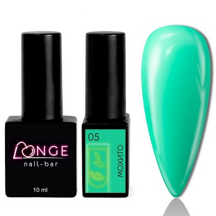 

Гель-лак LONGE nail-bar Мохито №06