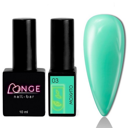 

Гель-лак LONGE nail-bar Мохито №03
