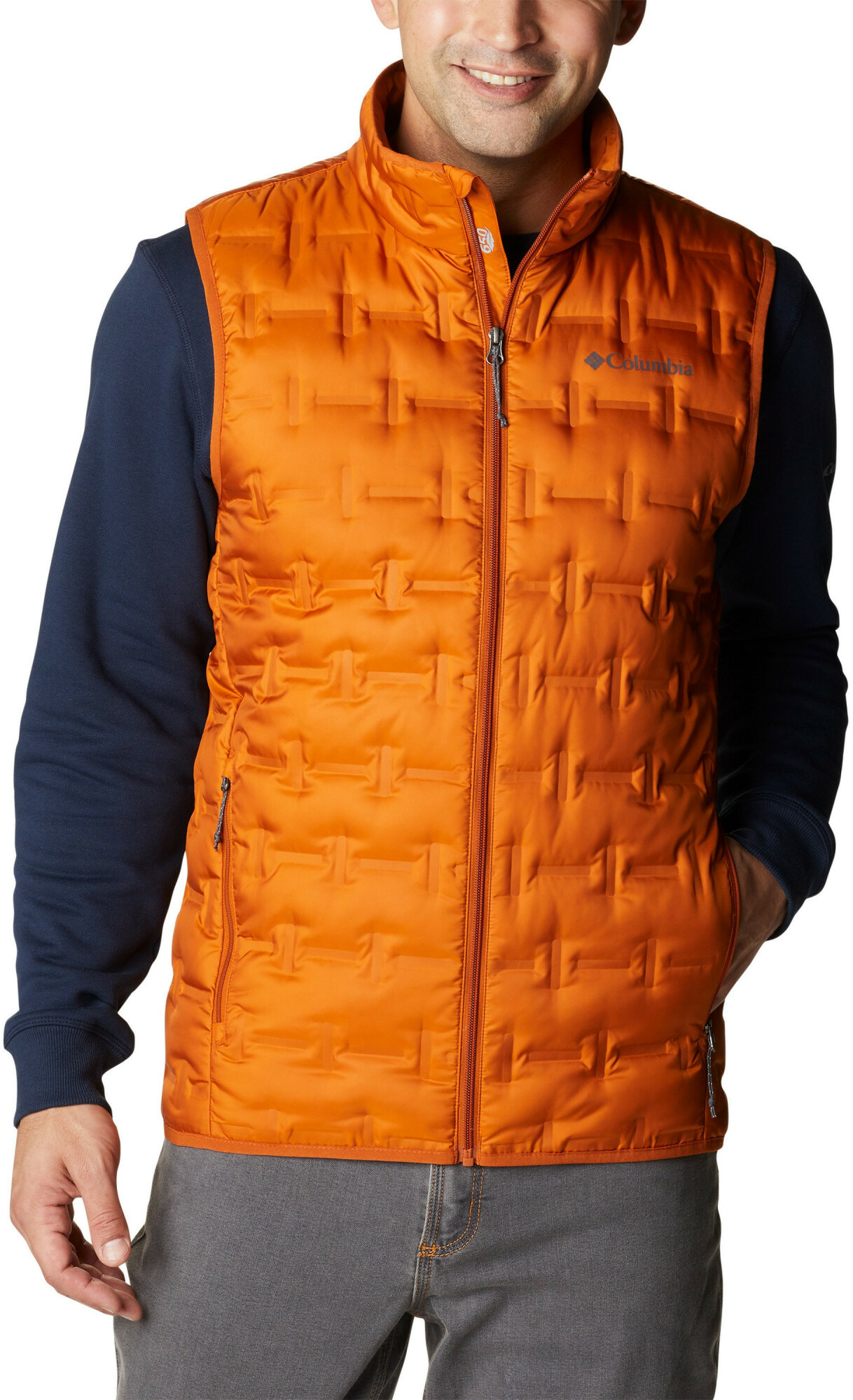 Утепленный жилет мужской Delta Ridge Down Vest Columbia оранжевый M