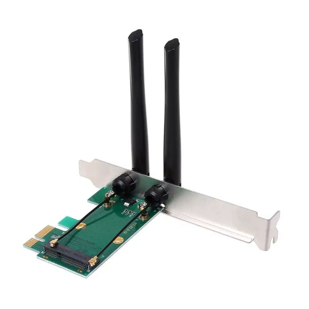 

Приемник Wi-Fi NoBrand для ноутбука; для компьютера Mini PCI-e, Зеленый;белый