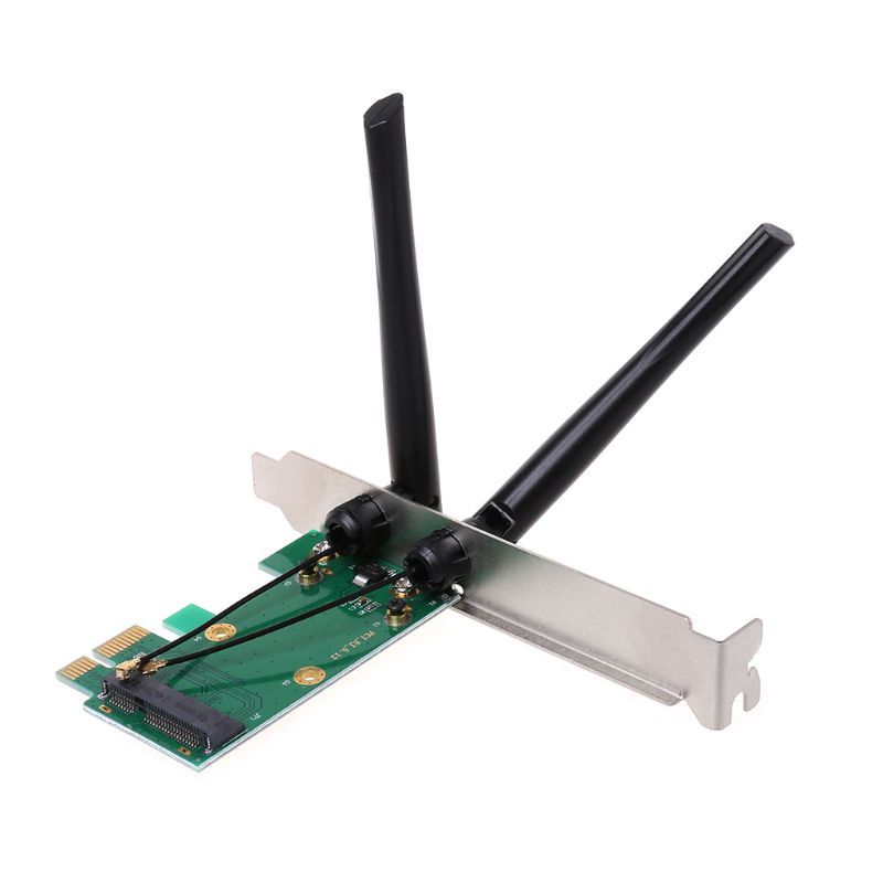 

Приемник Wi-Fi NoBrand для ноутбука; для компьютера Mini PCI-e, Зеленый;белый
