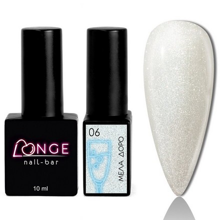Гель-лаки для ногтей Гель-лак LONGE nail-bar Мела Доро №06
