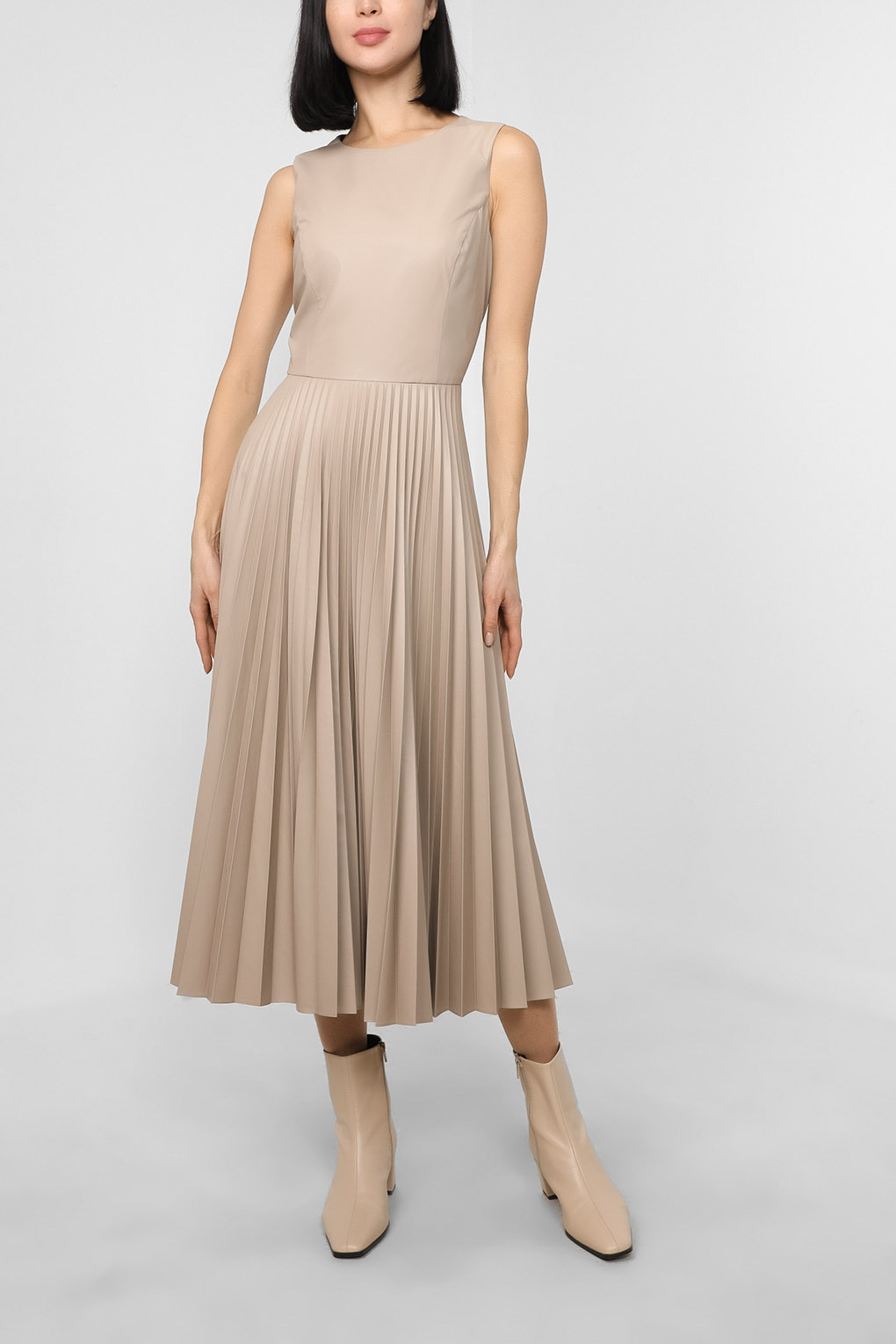 

Платье женское SABRINA SCALA SS22075220-025 бежевое L, Бежевый, SS22075220-025