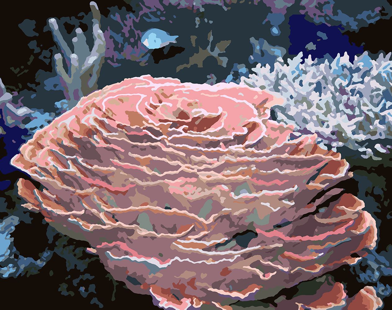 

Картина по номерам Красиво Красим Розовый коралл, 80 х 100 см, Розовый коралл