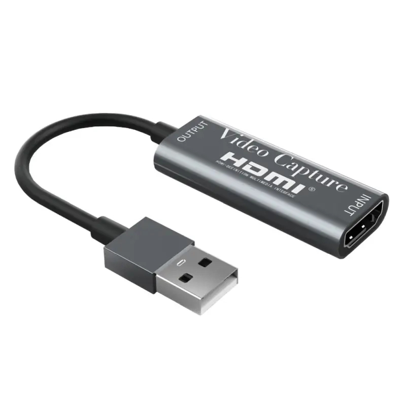 фото Адаптер видеозахвата hu-02 hdmi-usb 2.0 miabi