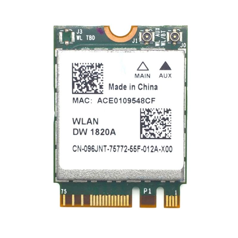 

Приемник Wi-Fi NoBrand Mini PCI-e 802.11ac; 802.11b; 802.11g; 802.11n, Зеленый;белый