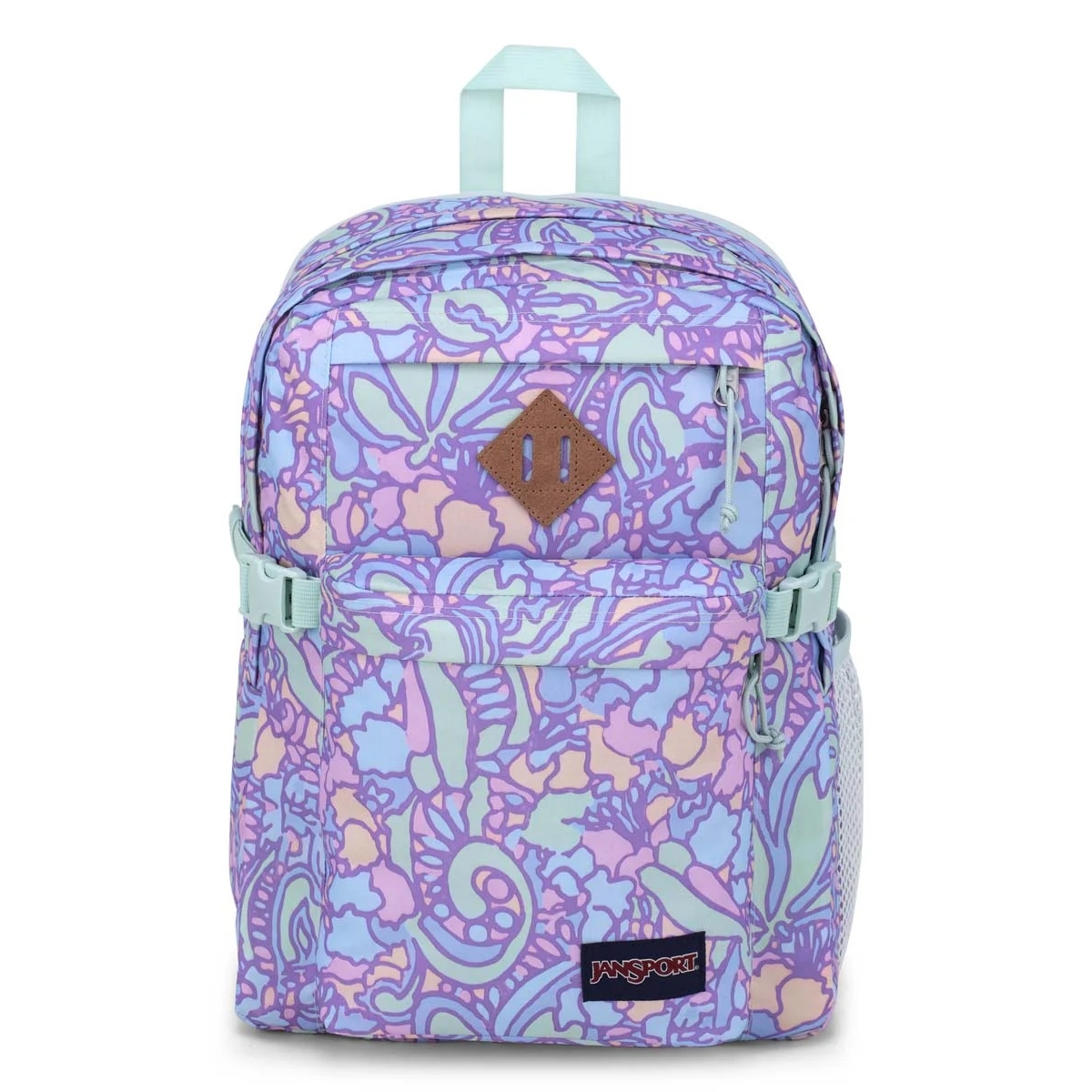 

Рюкзак унисекс JanSport Main Campus 8o2, 43x32x17 см, Фиолетовый, Main Campus