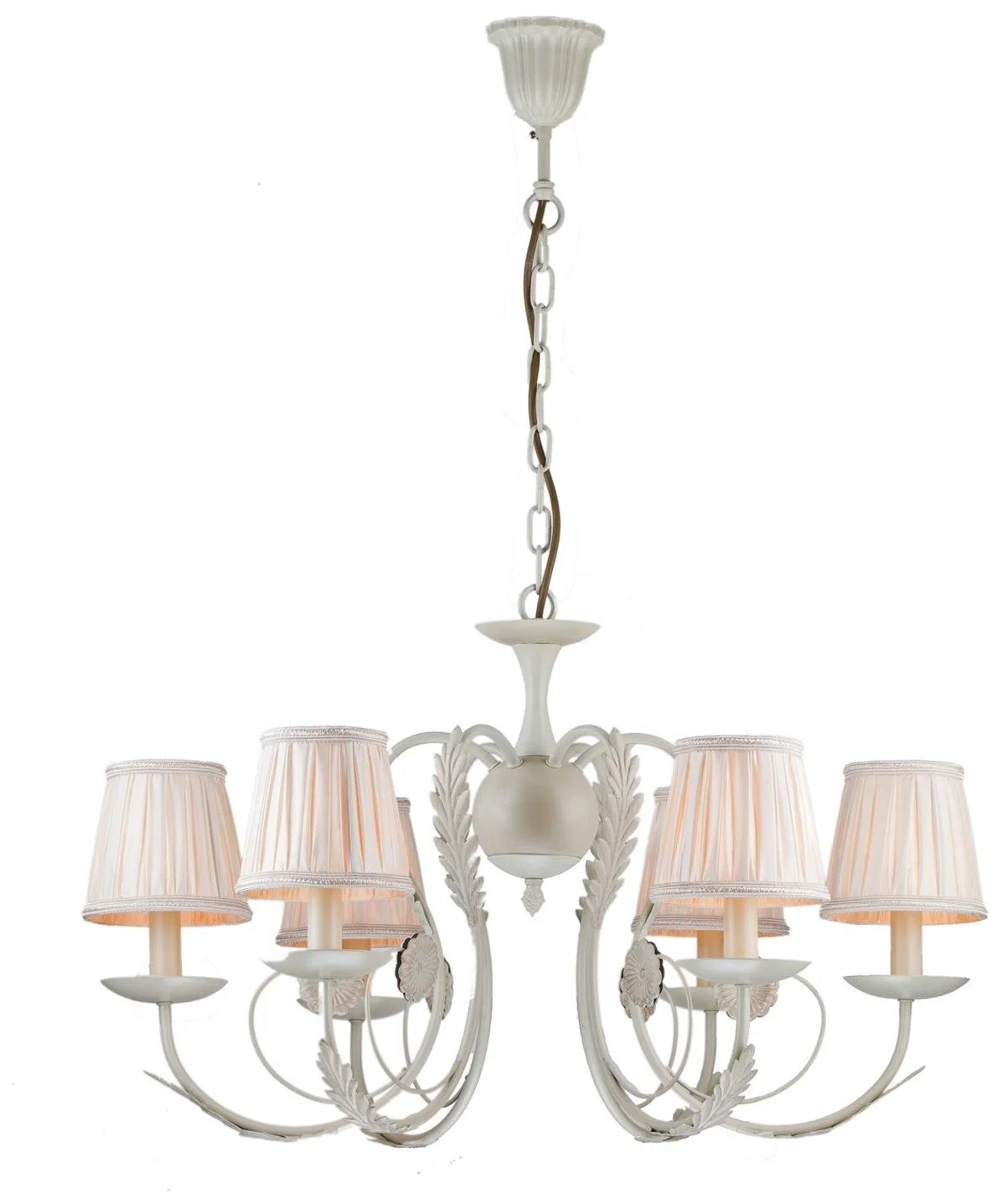 

Люстра Arti Lampadari Vittorio E 1.1.6 WG LED 6 ламп E14 40W кремовая