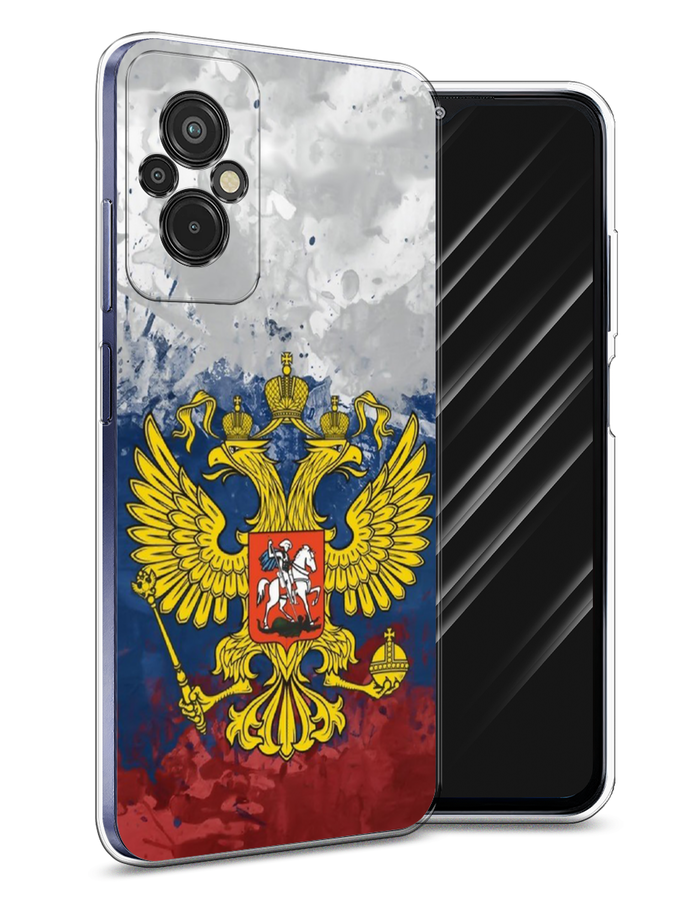 

Чехол Awog на Xiaomi Redmi 11 Prime 4G "РФ", Белый;синий;красный, 316850-5