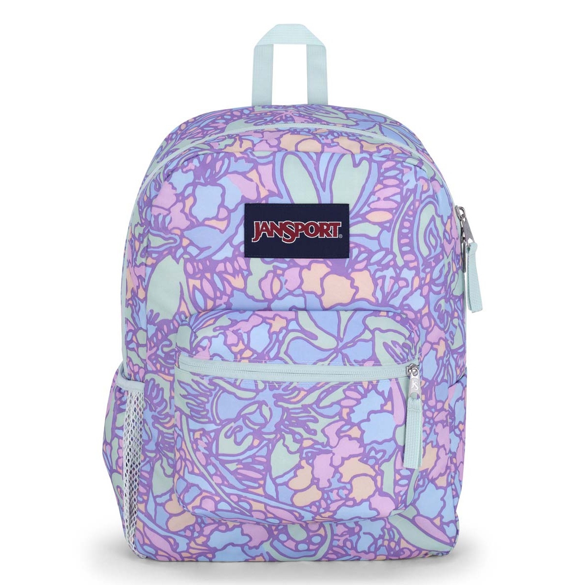 

Рюкзак унисекс JanSport Cross Town 8o2, 42x32x14 см, Фиолетовый, Cross Town