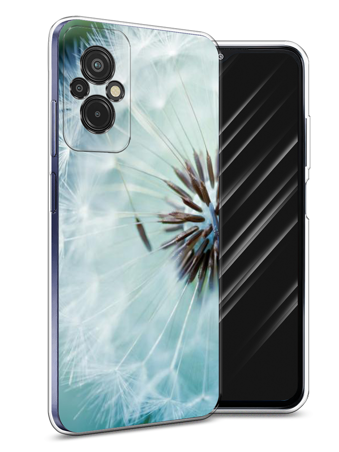 

Чехол Awog на Xiaomi Redmi 11 Prime 4G "Пух одуванчика", Серебристый;серый, 316850-4