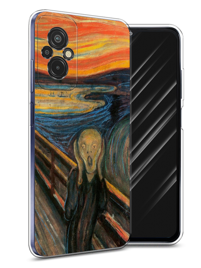 

Чехол Awog на Xiaomi Redmi 11 Prime 4G "Крик", Оранжевый;синий;серый, 316850-9