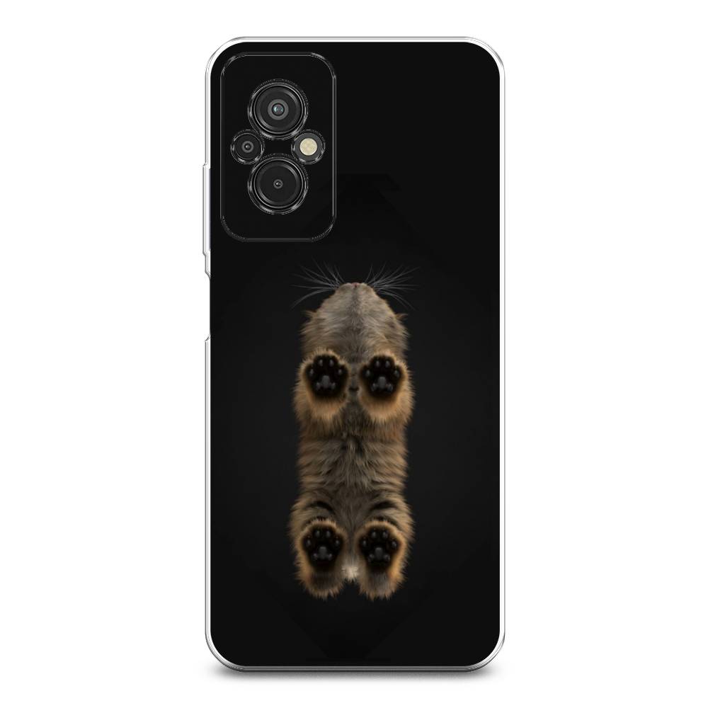 

Чехол Awog на Xiaomi Redmi 11 Prime 4G "Кошачьи лапки", Черный, 316850-1
