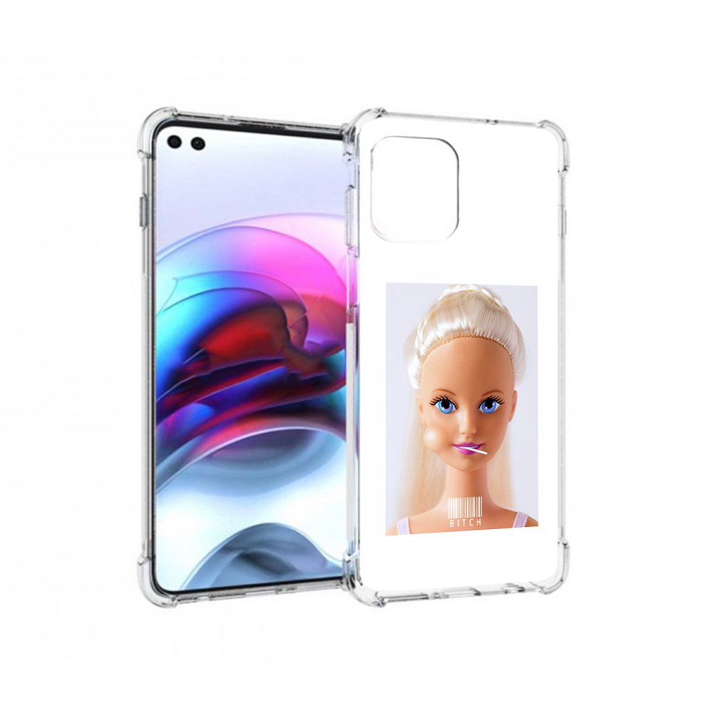 

Чехол MyPads Tocco для Motorola Edge барби (PT157712.351.226), Прозрачный, Tocco