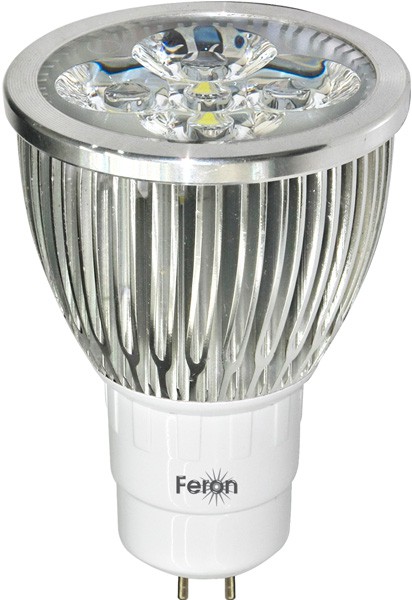 фото Лампы светодиодные feron mr16 gu5.3 5w 4000k lb-108, 10 шт