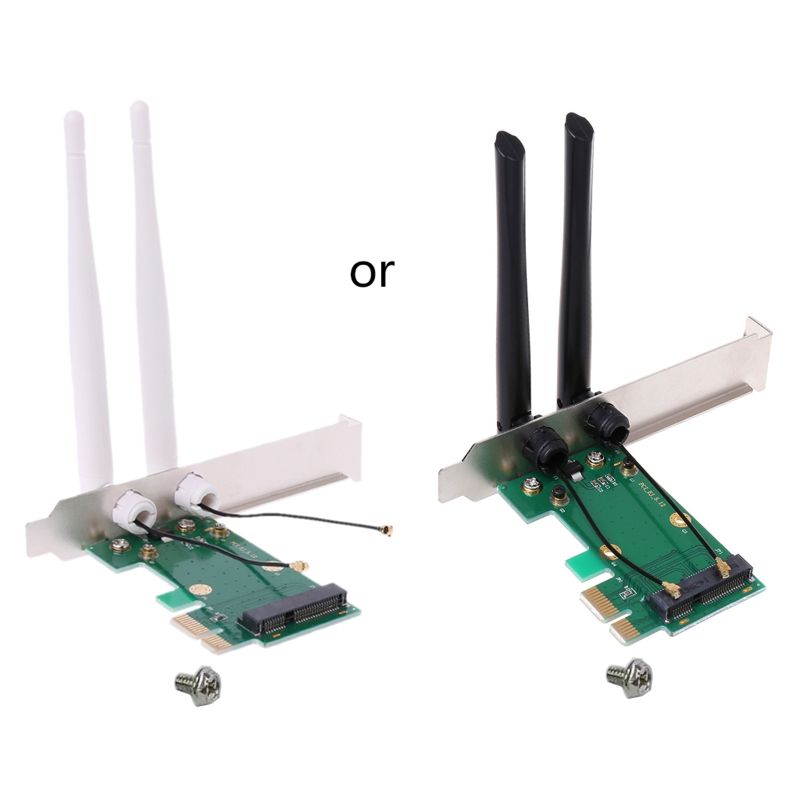 

Приемник Wi-Fi NoBrand для ноутбука; для компьютера Mini PCI-e, Зеленый;белый