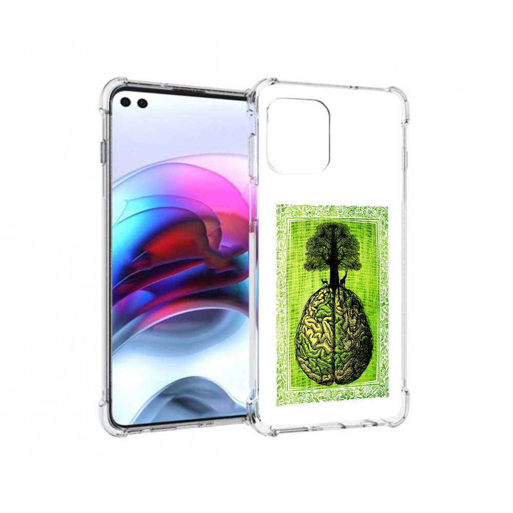 

Чехол MyPads Tocco для Motorola Edge абстракция здоровый мозг (PT157712.351.211), Прозрачный, Tocco