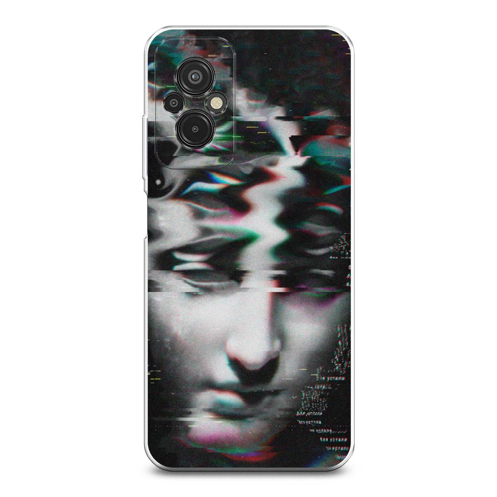 

Чехол Awog на Xiaomi Redmi 11 Prime 4G "Glitch Art", Серый, 316850-9