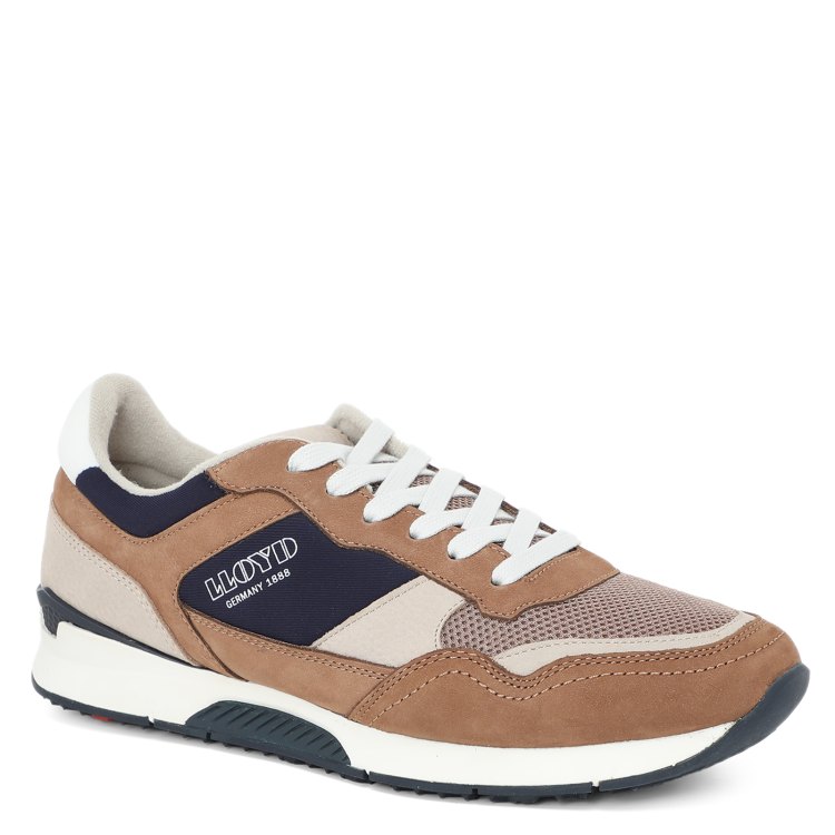 

Кроссовки мужские LLOYD ELOY SS23 коричневые 8.5 UK, Коричневый, ELOY SS23