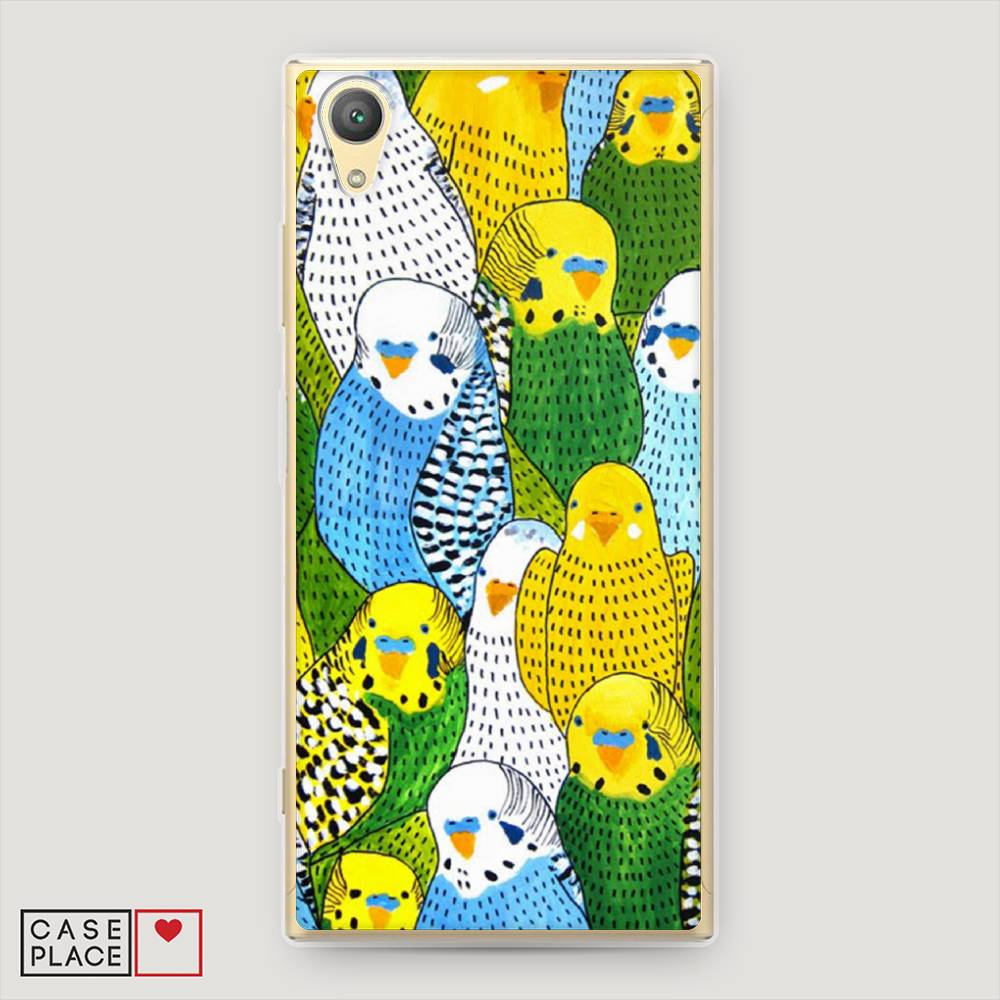 

Чехол Awog на Sony Xperia XA1 plus "Попугаи", 53050-1