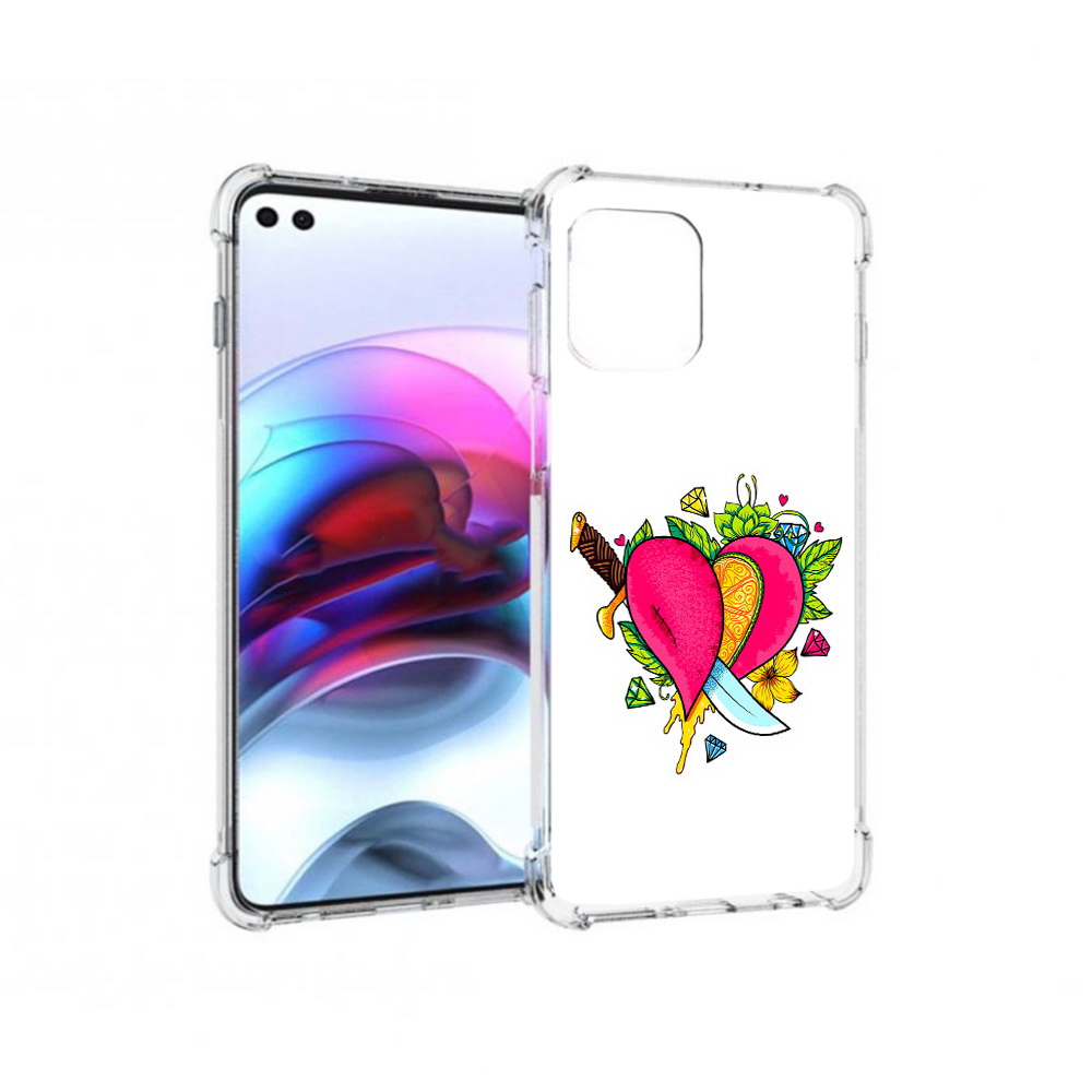 

Чехол MyPads Tocco для Motorola Edge Фруктовое сердце (PT157712.351.188), Прозрачный, Tocco