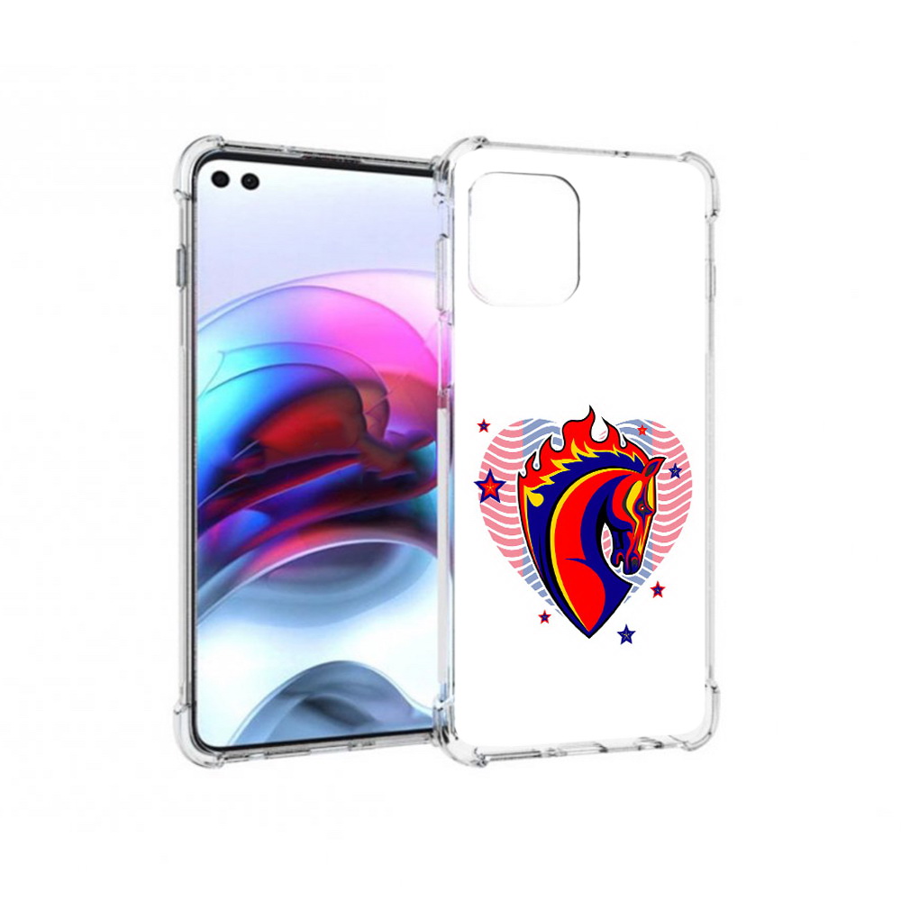 

Чехол MyPads Tocco для Motorola Edge ФК ЦСЛ Лошадь (PT157712.351.180), Прозрачный, Tocco