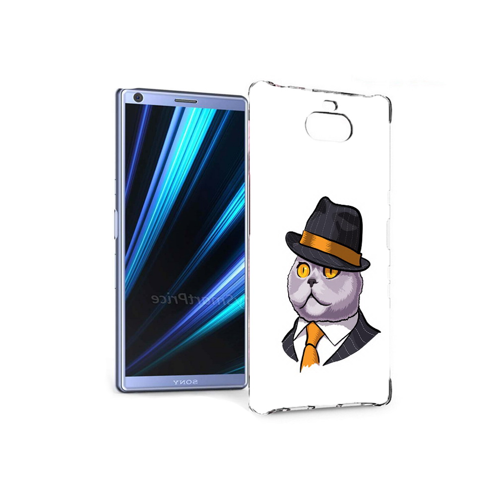 

Чехол MyPads Tocco для Sony Xperia 10 британец (PT125953.225.247), Прозрачный, Tocco